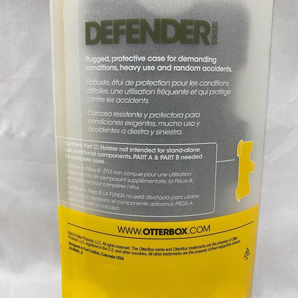 Otterbox Defender Belt Clip Holster for Apple iPhone 6 Black Part C - Picture 6 of 9